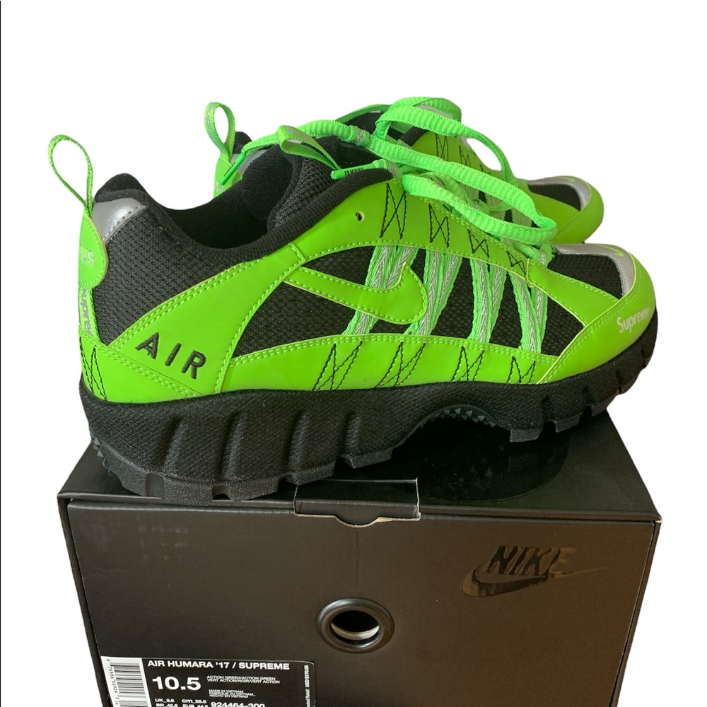 Nike x Supreme Air Humara 17 sz 10.5 - supreme action green NWOT